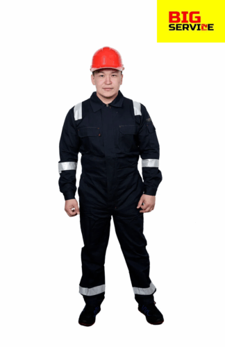 Комбинезон огнеупорный антистатичный темно синий