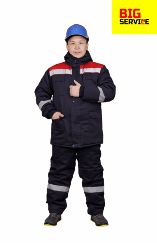 Костюм зимний темно синий Легион 2