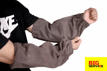 Нарукавники спилковые