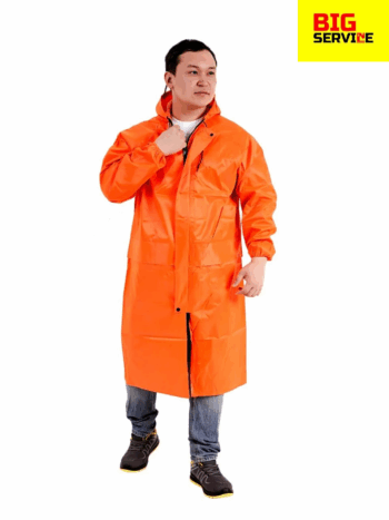 ПЛАЩ ДОЖДЕВИК ОРАНЖЕВЫЙ