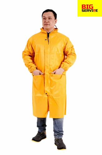ПЛАЩ ДОЖДЕВИК ЖЕЛТЫЙ