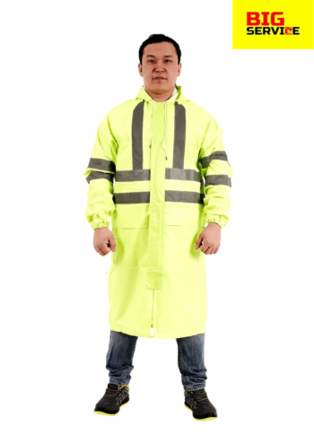 Плащ светоотражающий лимонный для ИТР