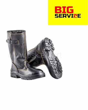 Сапоги кожаные утепленные