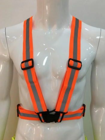 Светоотражающий ремень оранжевый